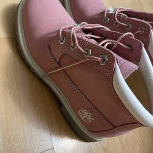 Pink Timberland Waterproof Mini Boots